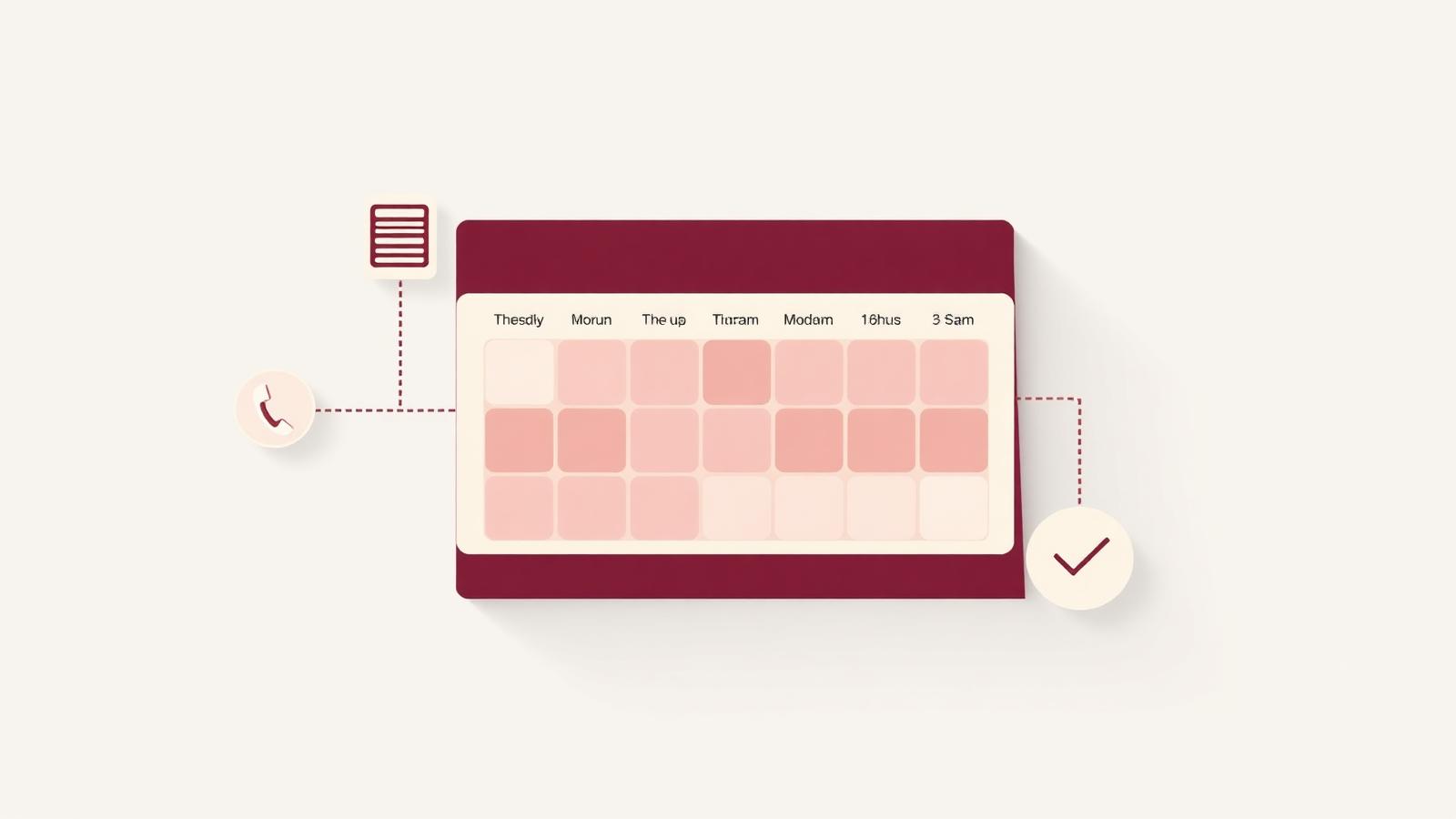 A resilient booking system pairs self-serve availability with reliable reminders.