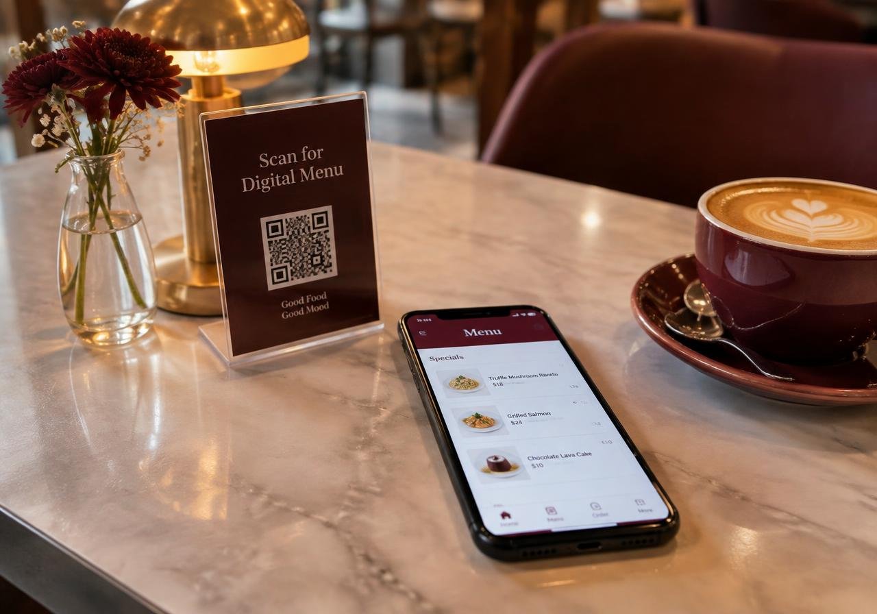 Digital Menu & Online Business Platform